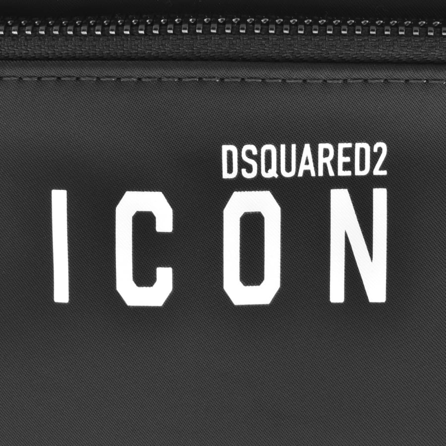 DSQUARED2 Icon Wash Bag Black Mainline Menswear Denmark